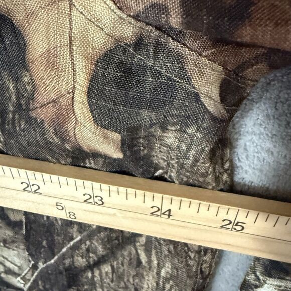 Mossy Oak Camo Shirt Men's L Break Up Infinity Button Up Long Sleeve Hunting - Picture 7 of 11